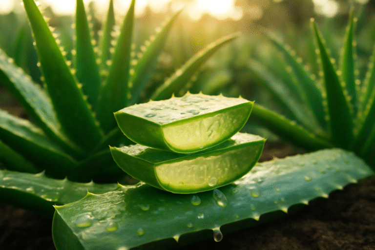 aloe vera blad